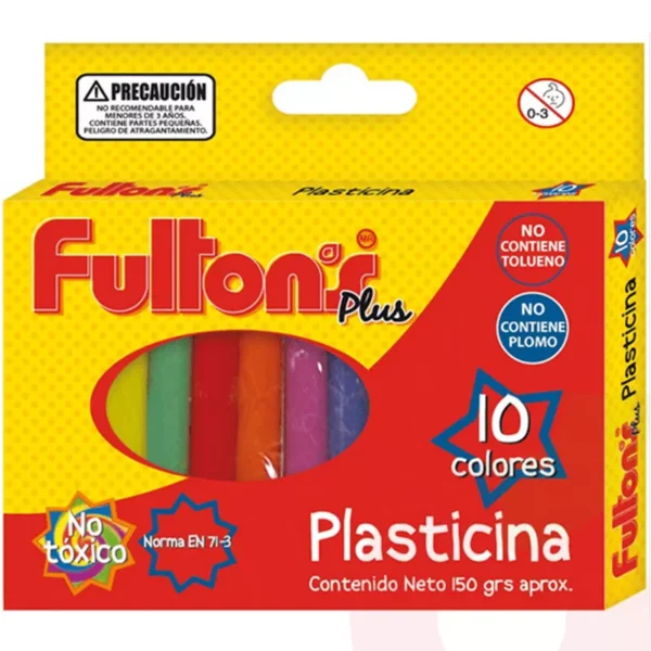 Plasticina 10 colores
