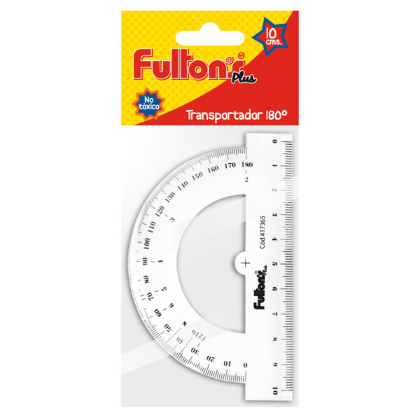 Transportador 180° 10 CM | FULTONS