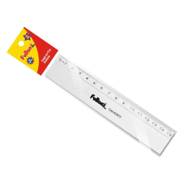 Regla acrilica 15 cm | FULTONS