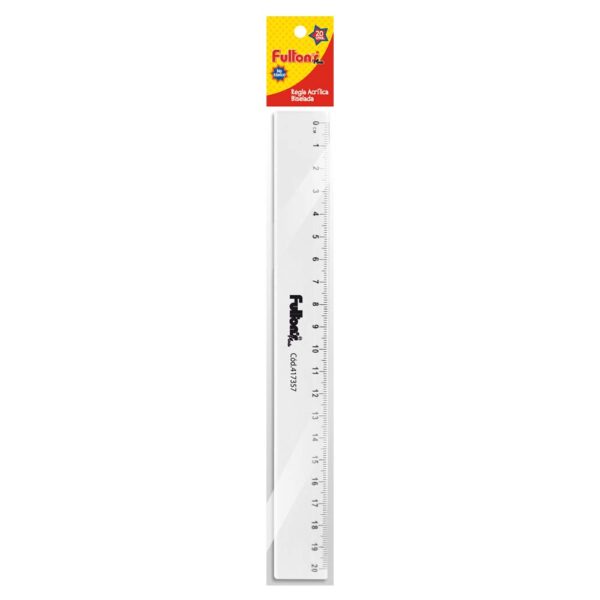 Regla Acrilica 20cm | FULTONS
