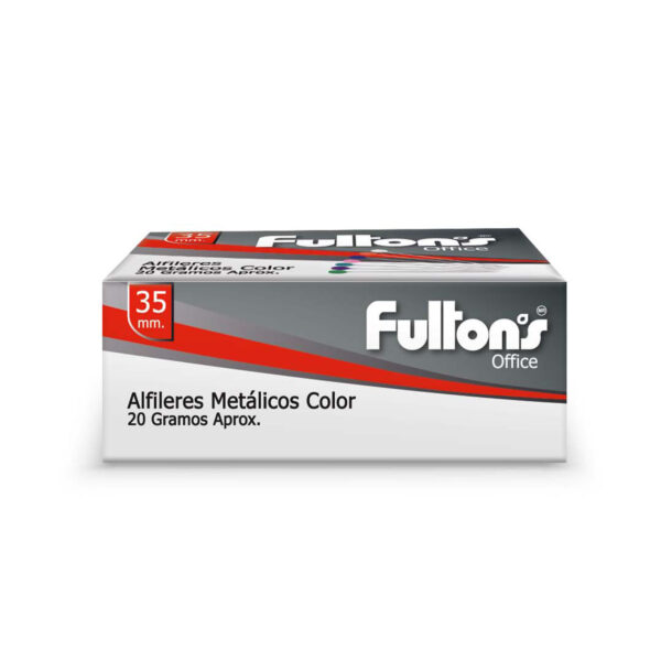 ALFILER METALICO CON CABEZA 35 MM | FULTONS
