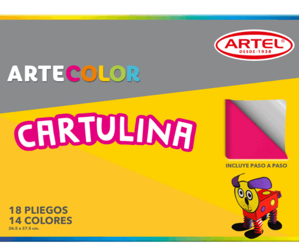 Carpetas Artecolor | Cartulinas 18h 14 Col | ARTEL