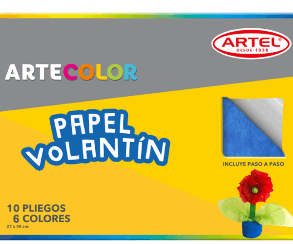 Carpetas Artecolor | Papel Volantín 10 unid | ARTEL