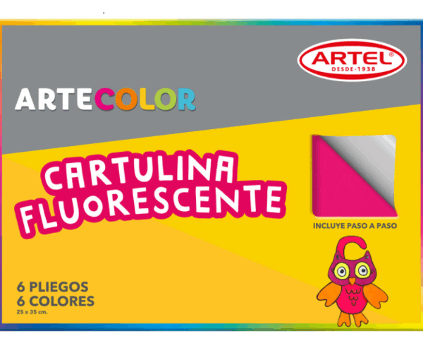 Carpetas Artecolor | Cartulina Fluorescente | ARTEL