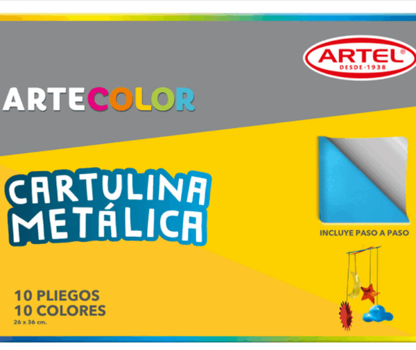 Carpeta Artecolor | Cartulina Metálica | ARTEL