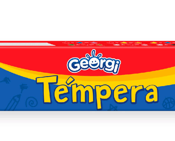 Tempera Georgi 6 colores 15 ml